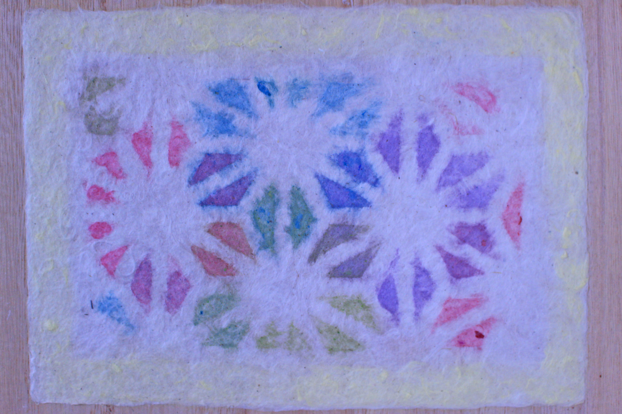 Japanese paper ink art