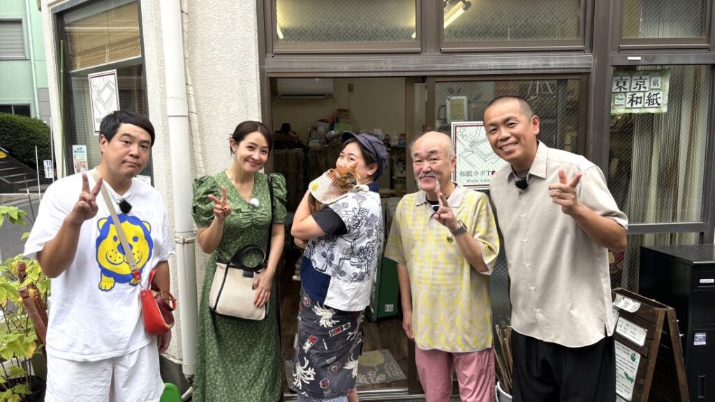 出演者と記念写真